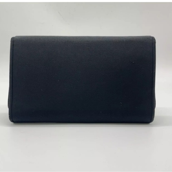 Authentic  GUCCI Black Chain Clutch Shoulder Bag/ original Gucci chain included - Picture 3 of 16